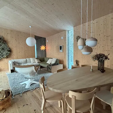 Wood Villa Like In The Middle Of Lapland'S Nature Villa *