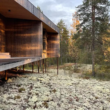Villa Jaekaelae - An Architectural Wooden By The *