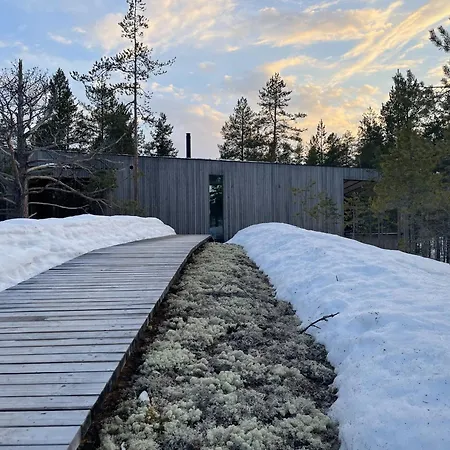 Villa Wood Villa Like In The Middle Of Lapland'S Nature