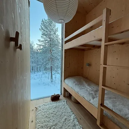 Wood Villa Like In The Middle Of Lapland'S Nature Villa