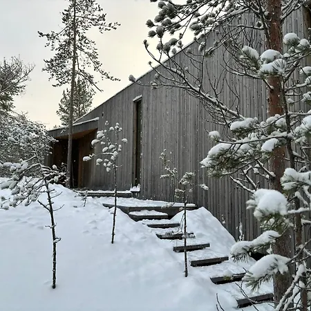 Wood Villa Like In The Middle Of Lapland'S Nature Villa *