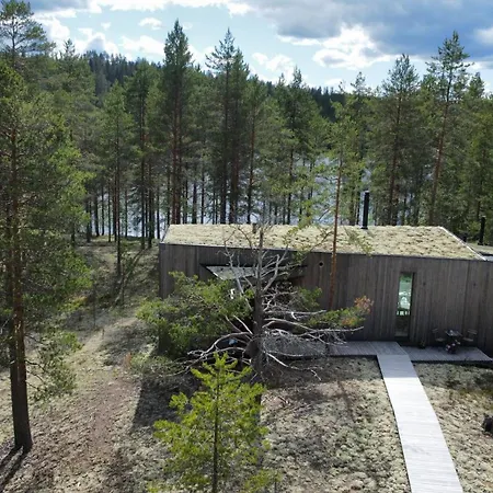 Wood Villa Like In The Middle Of Lapland'S Nature
