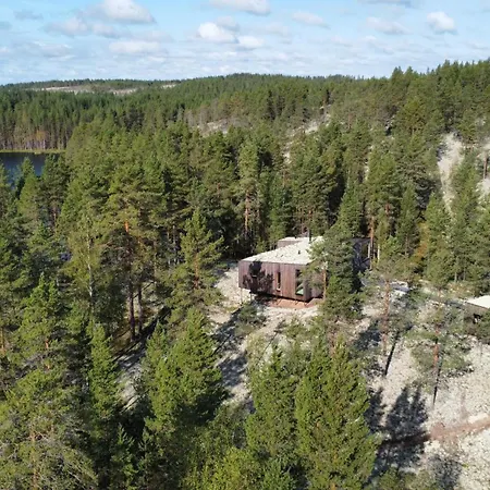 Wood Villa Like In The Middle Of Lapland'S Nature Villa