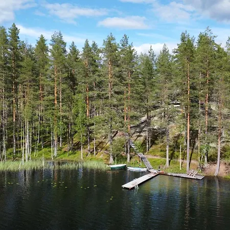 Wood Villa Like In The Middle Of Lapland'S Nature Villa *