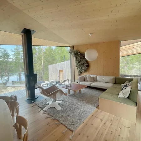 Villa Wood Villa Like In The Middle Of Lapland'S Nature *